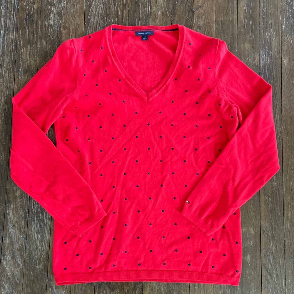 Tommy Hilfiger Red dot sweater